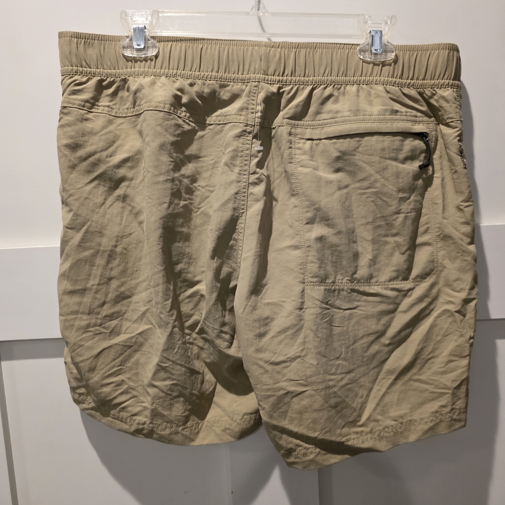 The North Face Men's Tan Swim Trunks Shorts L Gorpcore Outdoor Beach Flashdry - Picture 2 of 8
